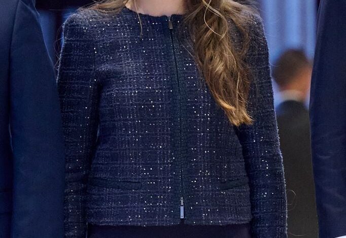 Образ принцессы Леонор в Астурии: элегантность, зрелость и дань уважения Армани