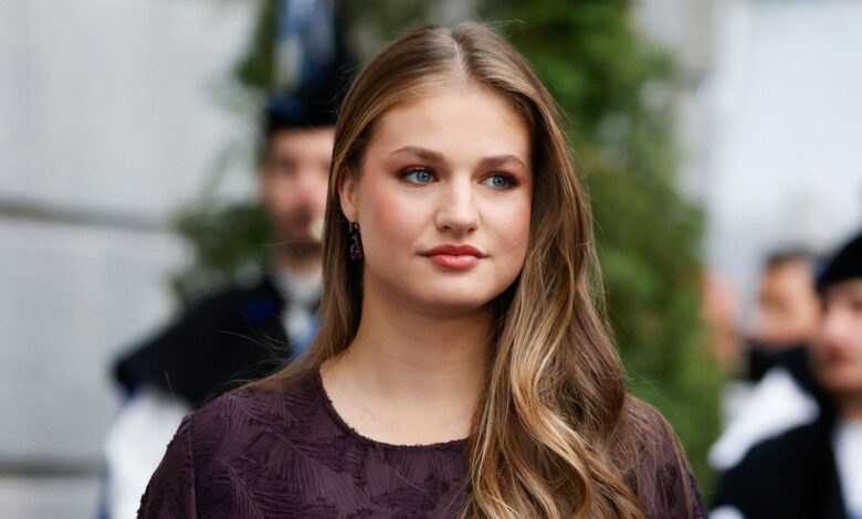 Принцесса Леонор в образе Грейс Келли на премии 2025 года