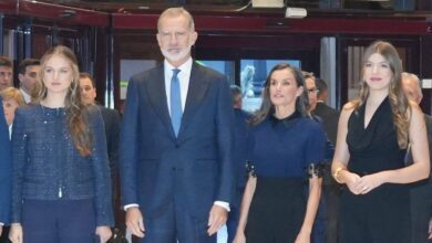 Королевская семья Испании пообщалась с жителями Овьедо после концерта