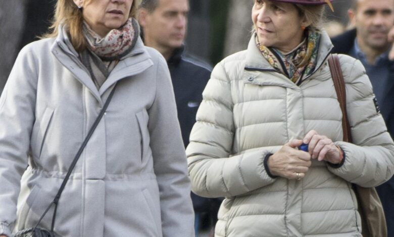 Infantas Elena and Cristina Spend Cultural Weekend in Burgos with Famous Actor