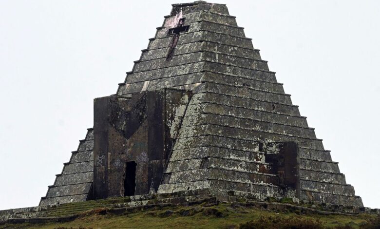 Единственная пирамида Испании – забытое наследие Франко и Муссолини получило статус культурного достояния