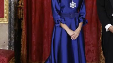 Королева Летисия удивила гостей ужина с султаном Омана редкой тиарой