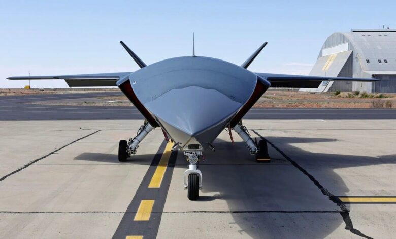 El dron MQ-28 Ghost Bat se prepara para su primer lanzamiento del misil AIM-120 en Australia
