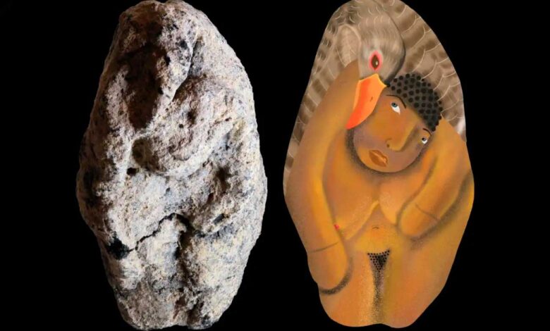 Archaeologists Discover Figurine in Israel Depicting Unusual Scene Between Woman and Goose