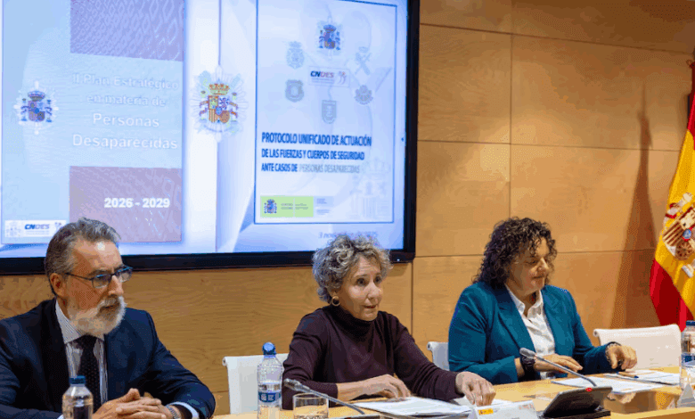 España destina 5,1 millones de euros a una nueva fase de búsqueda de personas desaparecidas