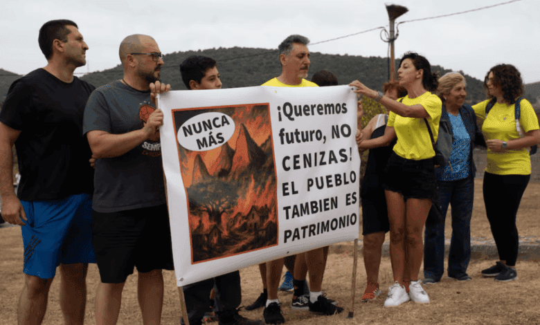 Residentes de Las Médulas se quedan sin agua potable tras incendios y lluvias