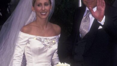 Свадьба сестры Мари-Шанталь Миллер 30 лет назад: роскошь и 900 гостей