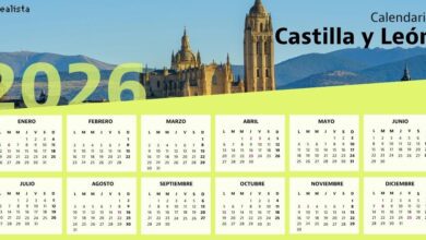 Производственный календарь на 2026 год для Кастилии-и-Леона со всеми выходными