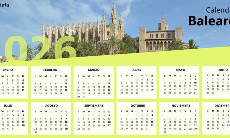 Balearic Islands 2026 Holiday Calendar: All Public Holidays and Days Off