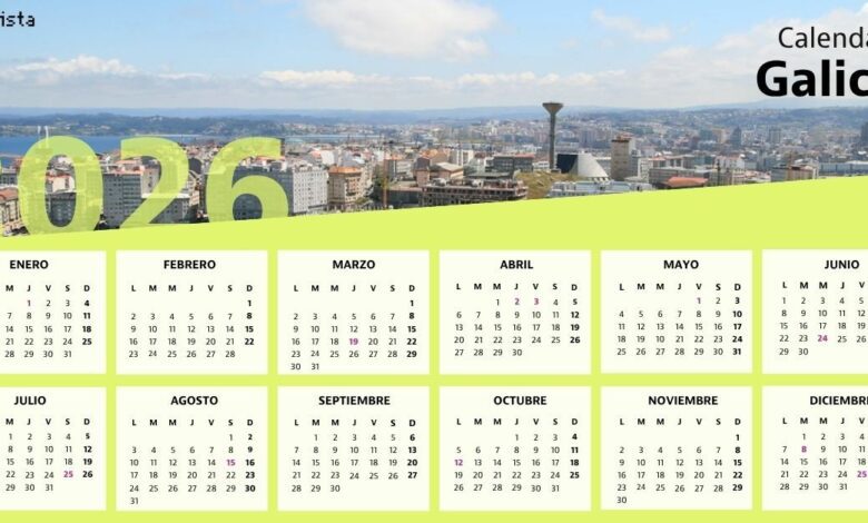 Galicia Holiday Calendar 2026: All Public Holidays and Days Off