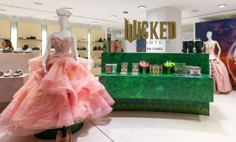 Unique ‘Wicked’ Exhibition Opens in Madrid Featuring Glinda and Elphaba Costumes
