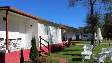 Идеальный осенний отдых в Астурии - кемпинг с бунгало у пляжа и в окружении природы