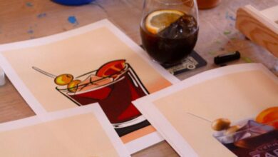 В Мадриде придумали новый способ провести дождливый день с искусством и вермутом