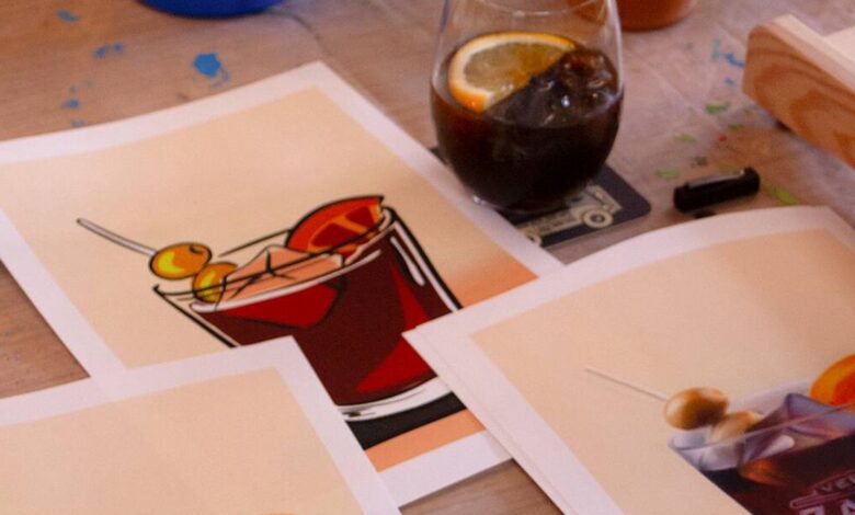 En Madrid inventan una nueva forma de disfrutar un día lluvioso con arte y vermut