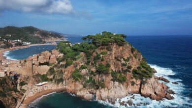 Пеший маршрут из Льорет-де-Мар в Тосса-де-Мар по Коста-Брава