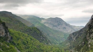 Природный парк в Кантабрии - идеальное место для наслаждения горными пейзажами