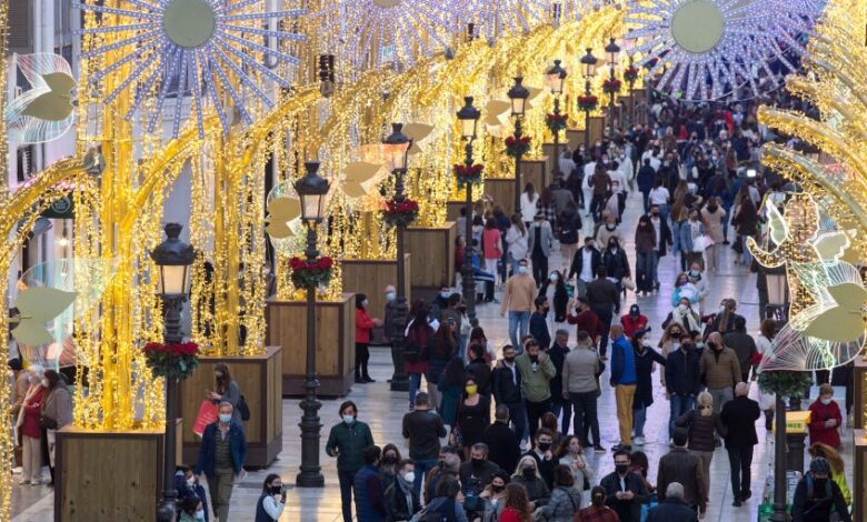 Luces de Navidad en Málaga 2025: fechas y horarios del espectáculo