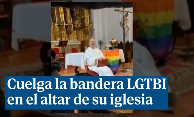 Seville Rocked by Scandal Over LGBT Flag on Altar During Mass