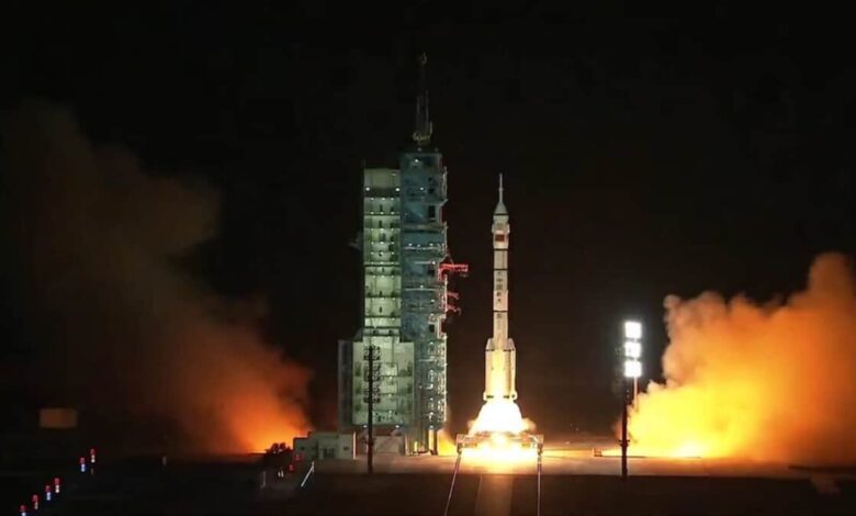 China Launches Unmanned Spacecraft to Rescue Crew on Tiangong Space Station