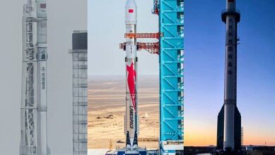 Китай выводит на старт три новые многоразовые ракеты для спутникового интернета