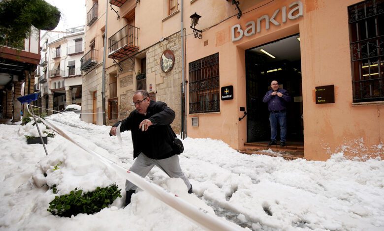 España vivirá una caída brusca de temperaturas y nieve en Navidad 2025