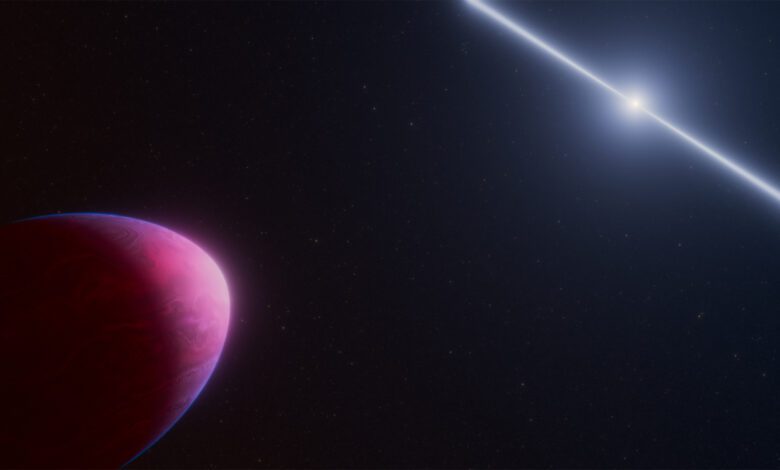 James Webb Telescope Discovers Exoplanet with Unusual Shape and Atmosphere