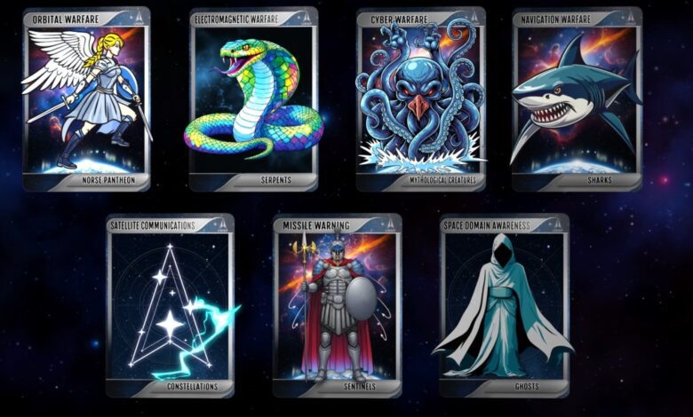 US Military Satellites Named After Myths and Nature