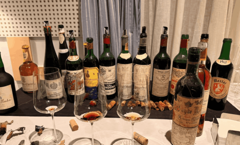 En Madrid se celebró una cena con vinos valorados en 200.000 euros y un Petrus de 1982