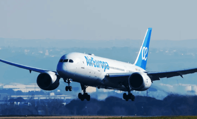 Aterrizaje de emergencia de un vuelo de Air Europa en Gran Canaria por incidente a bordo