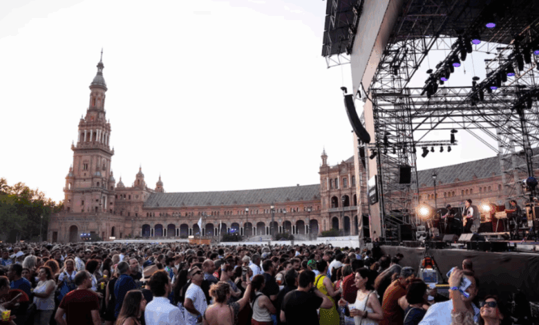 Fiscalía no halla irregularidades en la cesión de la Plaza de España para el festival en Sevilla