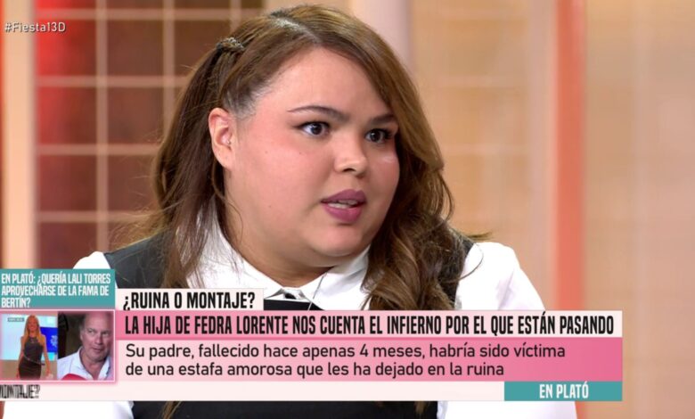 Семья Fedra Lorente спасает актрису от финансового краха после трагедии