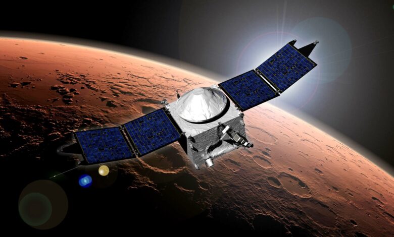 NASA’s MAVEN Probe Around Mars Loses Contact and Starts Spinning