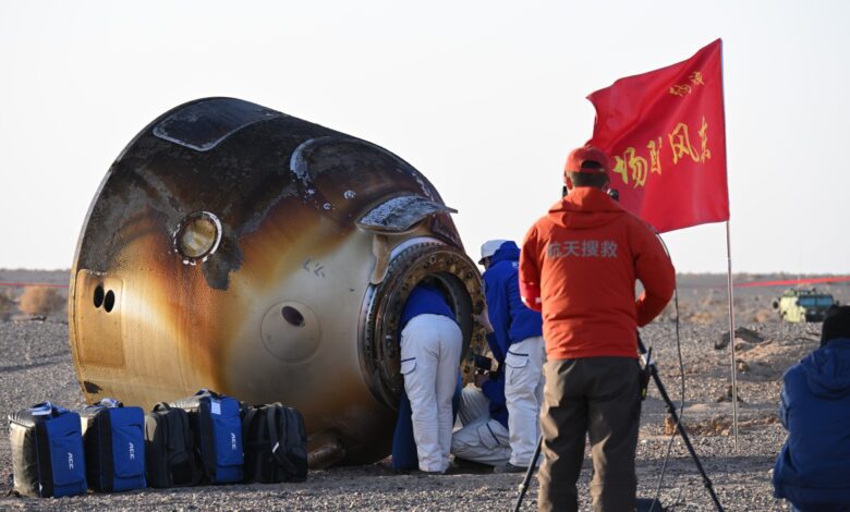 China to Bring Damaged Spacecraft Back from Orbit After Crew Change