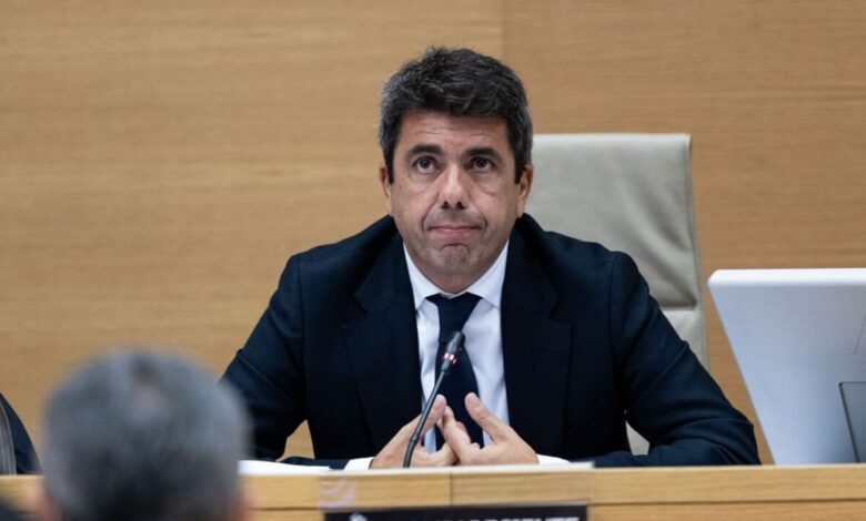 Valencia authorities silent on Mazon and Feijoo exchange over Dana tragedy