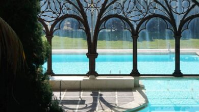 Самый красивый крытый бассейн Испании находится в средневековой башне