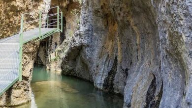 Самый красивый пеший маршрут Испании находится в Теруэле среди причудливых скал