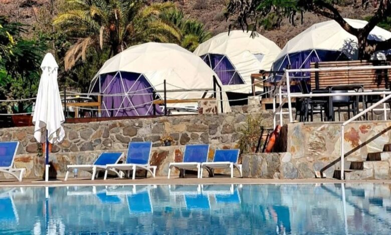 Futuristic Camping on Gran Canaria with Ocean Views