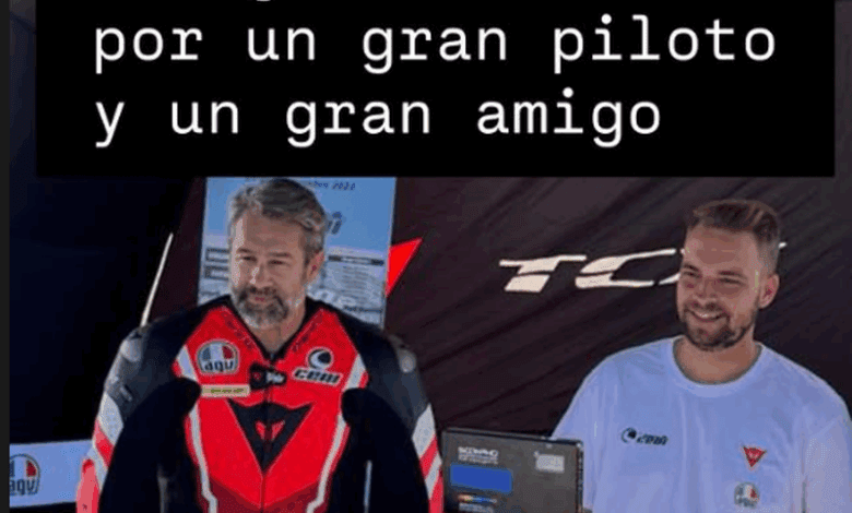 Жозе Мария Альмогера прощается с близким другом из мира мотоспорта