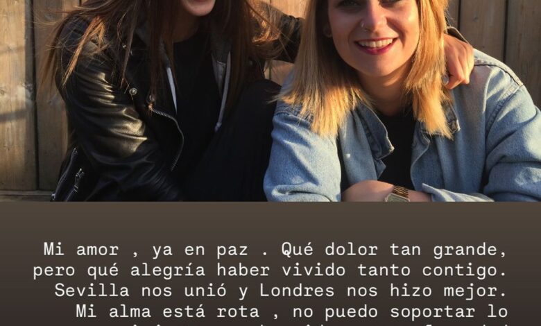 Лаура Матаморос в пронзительном письме рассказала о смерти подруги