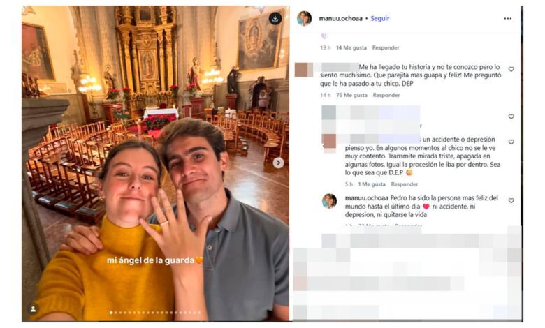 La carta de Manula Ochao a su prometido tras su repentina muerte conmueve a España