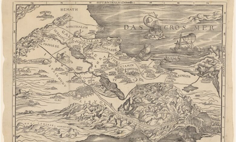How the First Printed Biblical Map Changed the Way We See Borders