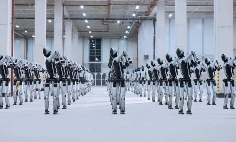 Mass Shipment of Humanoid Robots from China Sparks Online Debate
