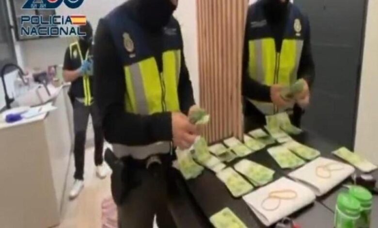 Arresto de 105 personas en una macrooperación policial sacude España