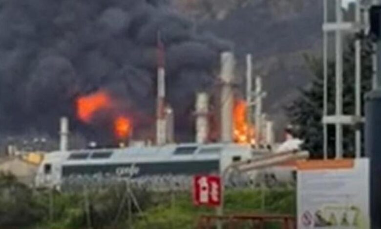 Экстренные меры в Мурсии: пожар на объекте Repsol вызвал тревогу в регионе