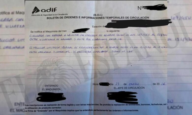 Ответственность за безопасность на железных дорогах Испании переложили на машинистов