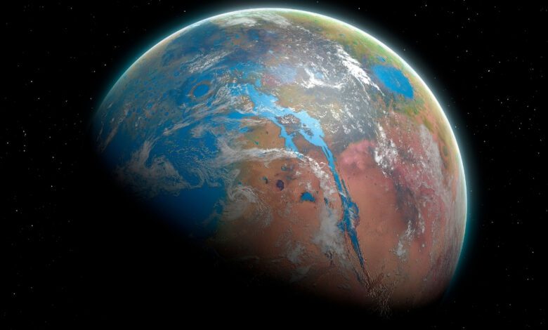 Scientists reveal what Mars was like before it became a desert and why it was blue