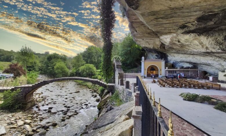 Asturias Has a Unique Cave Sanctuary by the River Worth Visiting