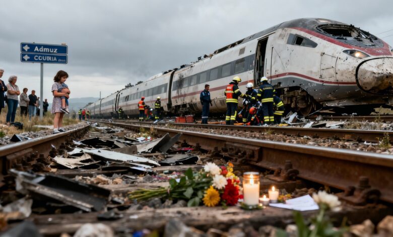 Трагедия на железной дороге: семья из Уэльвы погибла в аварии поезда Alvia