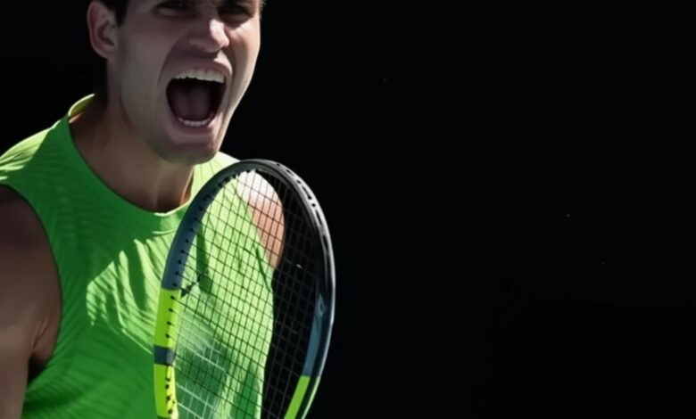 Spaniard on the Edge Alcaraz Clinches Victory in Marathon Semifinal