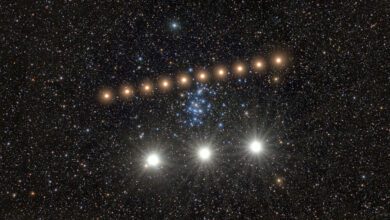 Венера и Марс устроили редкое световое шоу вблизи скопления Улей